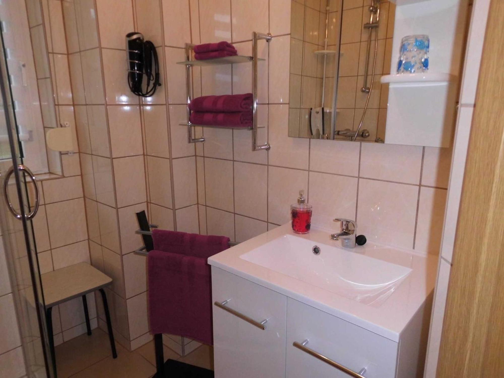 Komfortable Ferienwohnung Gotthun Exterior foto